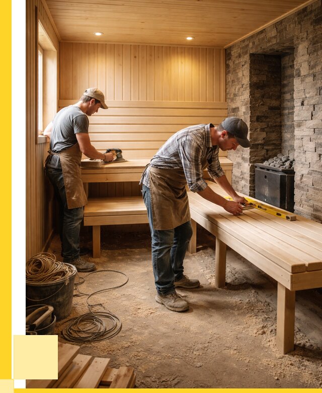 Отделка бани в Таре: внутренняя отделка от 3086 р. | ЭриданТар