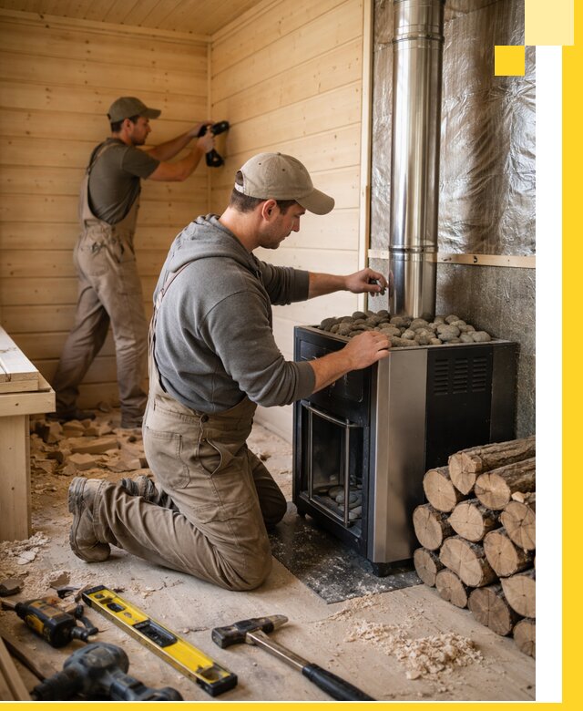 Строительство деревянных бань под ключ в Таре проекты и монтаж