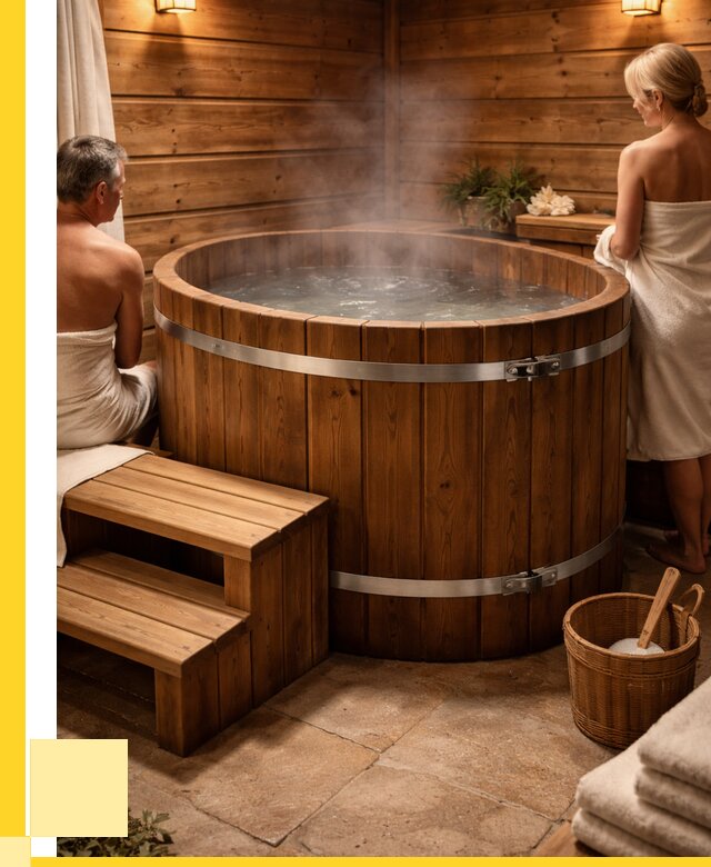 Бани с купелью под ключ в Таре от 462960 р. | ЭриданТар