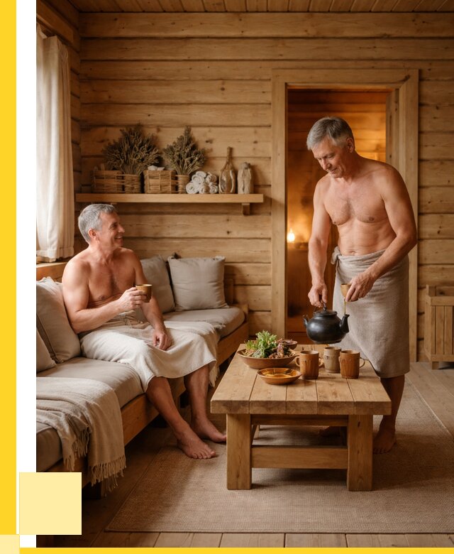 Бани с комнатой отдыха под ключ в Таре от 462960 р. | ЭриданТар