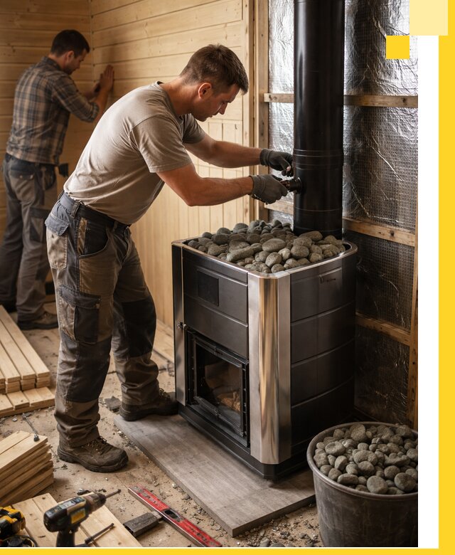 Проектирование и строительство парилок для бани в Таре под ключ