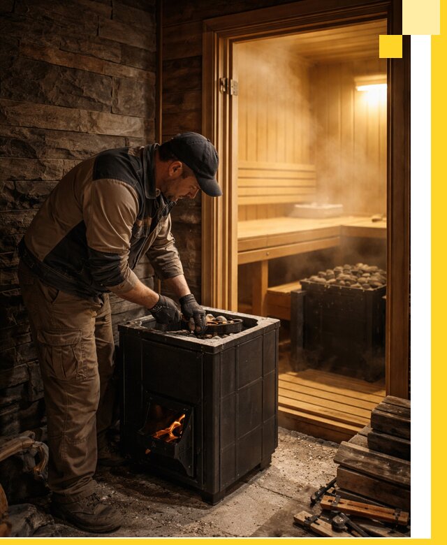 Строительство бани с сауной под ключ в Таре от проекта до сдачи