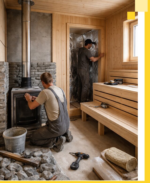 Строительство и изготовление бань под ключ в Таре