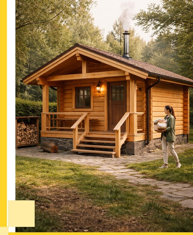 Купить баню под ключ в Таре от 668720 р. | ЭриданТар