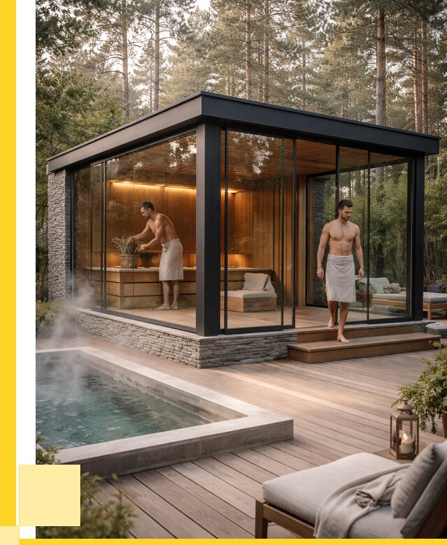 Стеклянные бани и двери в Таре от 462960 р. | ЭриданТар