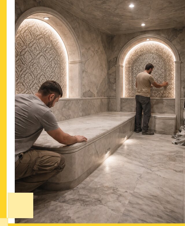 Турецкие бани под ключ в Таре от 257200 р. | ЭриданТар