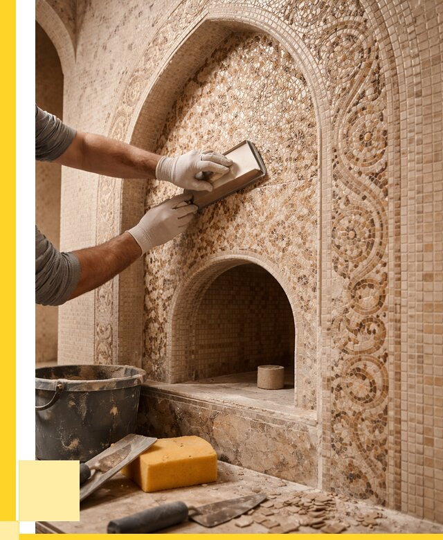 Мозаика для хамама в Таре под ключ от 5144 р. | ЭриданТар